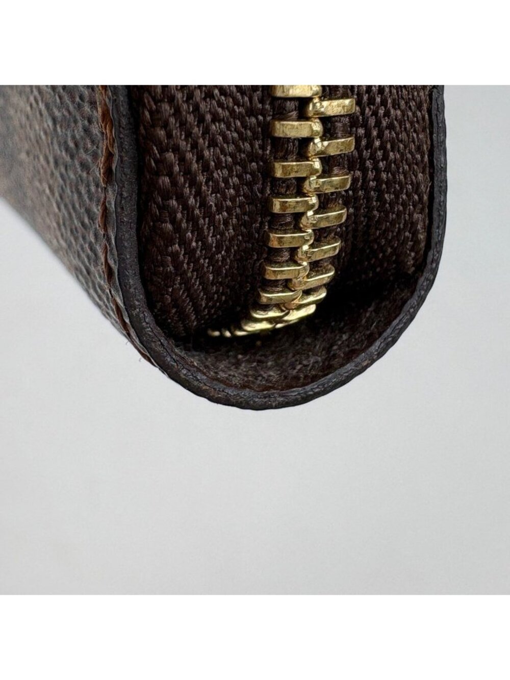 Louis Vuitton Zippy Coin Purse Round Zip Damier Brown - Picture 3 of 6